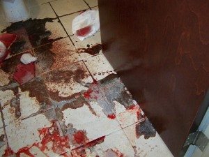 Home birth aftermath cleanup
